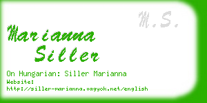 marianna siller business card